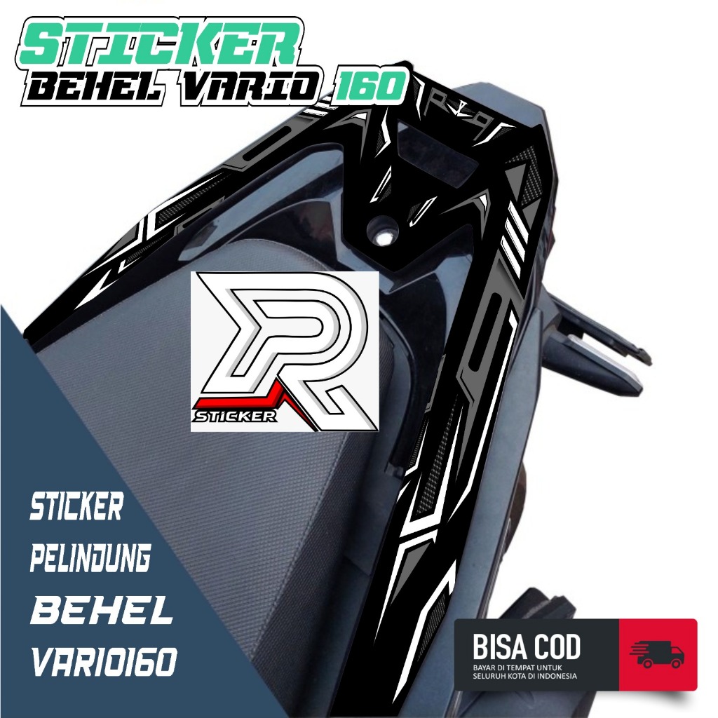 VARIO 160 BRACES STRIPING STICKER.VARIO 160 2023-2025 V1 BRACES PROTECTOR
