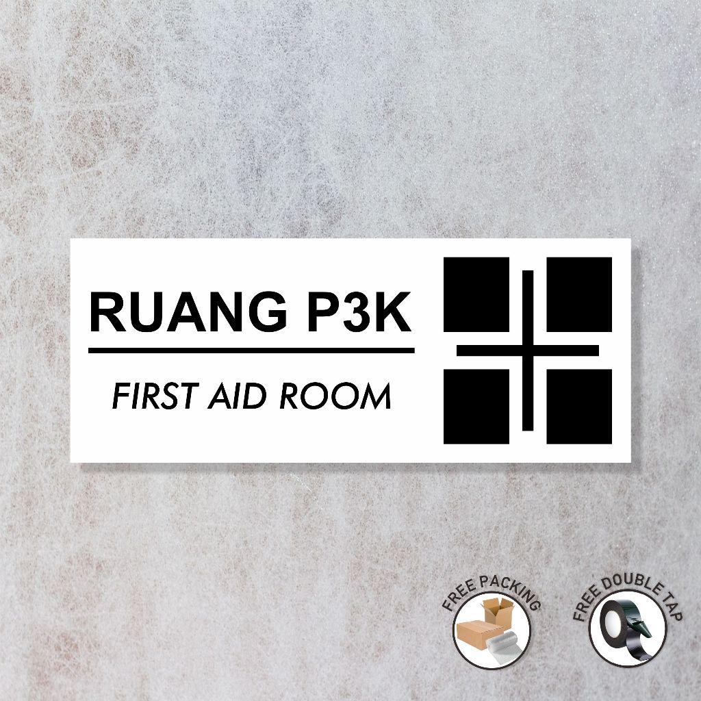 ห้องอะคริลิค P3K | เครื่องหมายห้องอะคริลิค P3K Safety