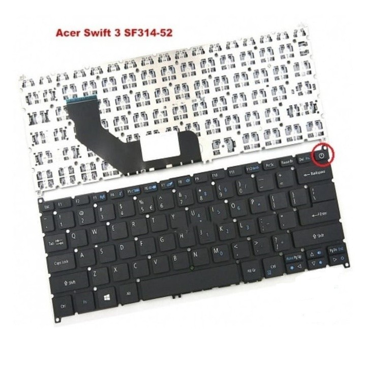 คีย์บอร์ด Acer SF314-55 SF314-52 SF314-53 SF113-31 SF514-51