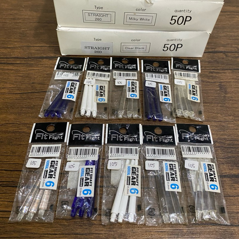 Fit Flight Fit Shaft Gear 6 Dart