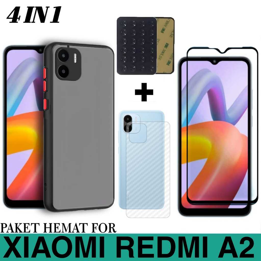 SOFT CASE XIAOMI REDMI A2 CASE MY CHOICE AERO ฟรีกระจกนิรภัย + GARSKIN และ OCTOPUS