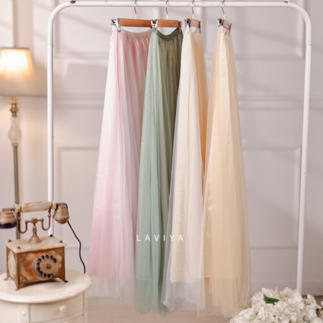 SKIRT TUTU-(PREMIUM TULLE SKIRT)-LAVIYA.CO
