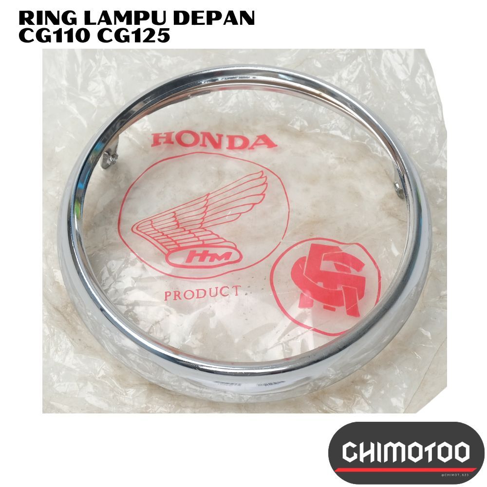 Honda Cg110 Cg 110 Cg125 Cg 125 Gl100 Gl 100 Gl125 Gl 125 แหวนไฟหน้า