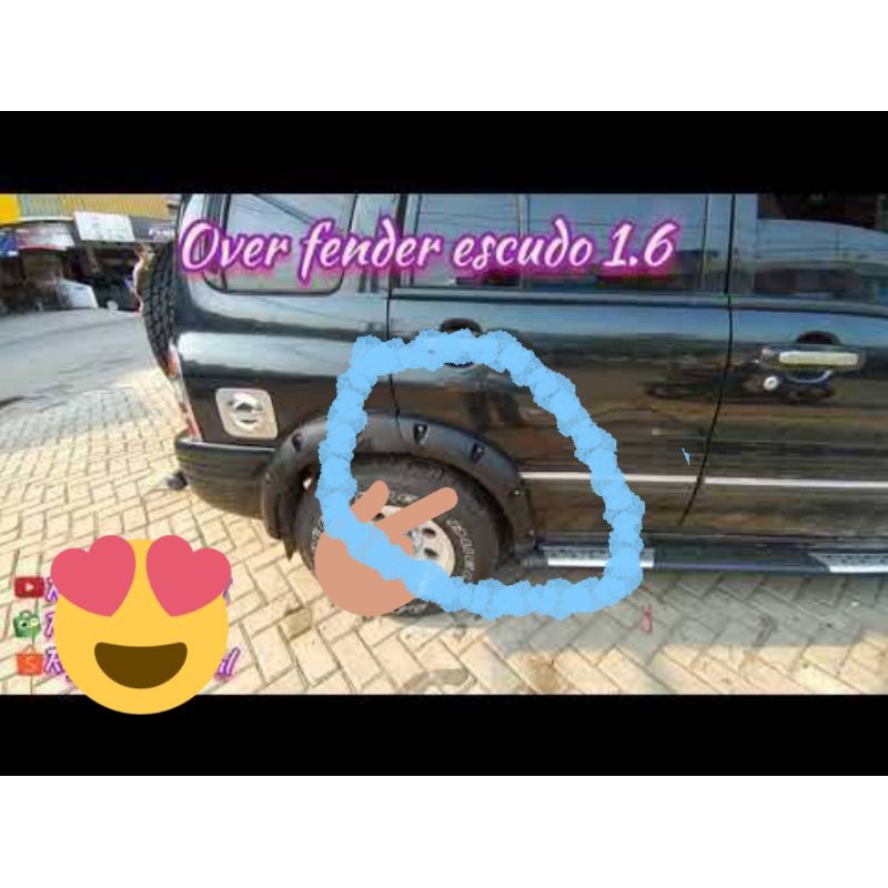 Over fender escudo gen 2 แคปซูล 1.6 ชิ้นส่วนประตูหน่วย bolt