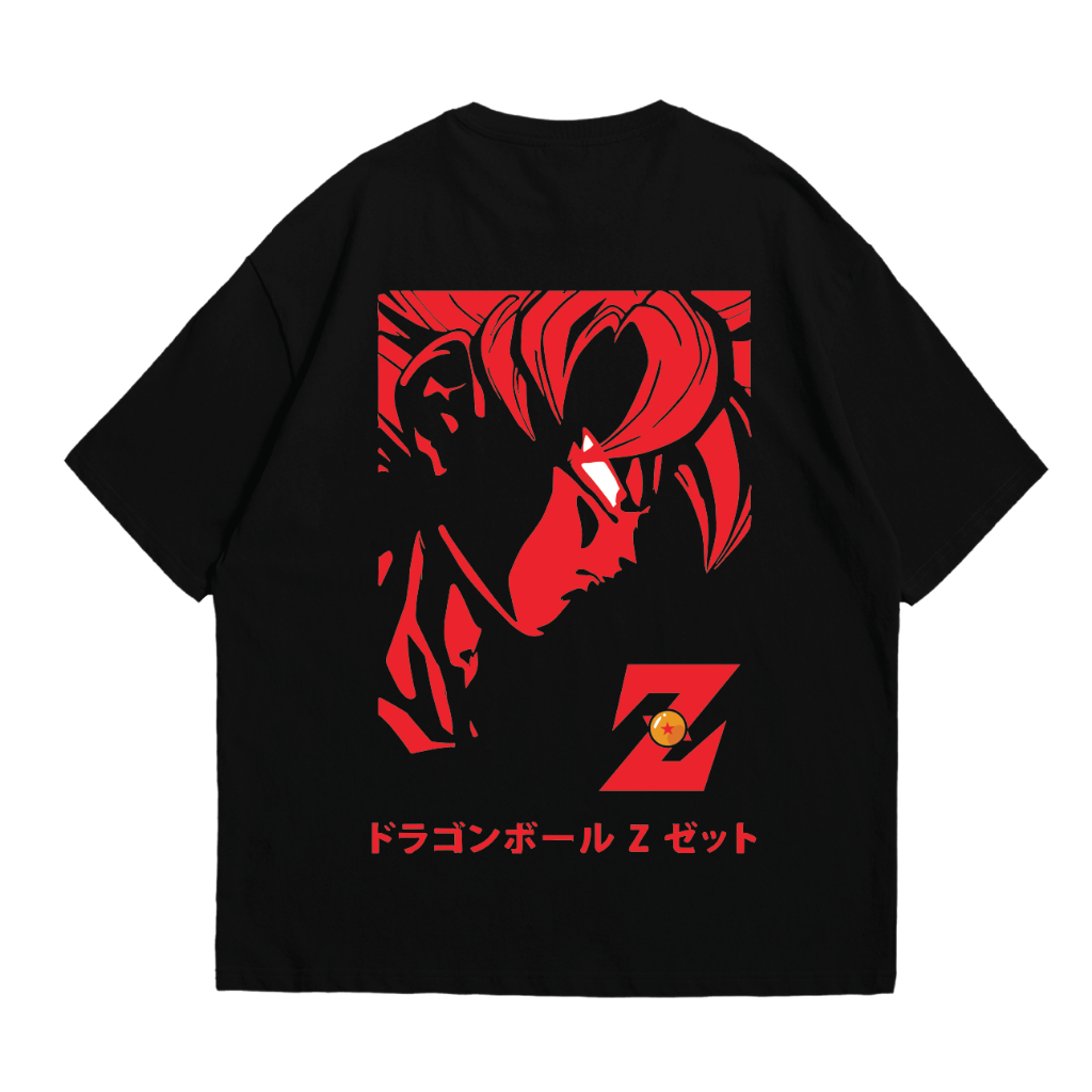 Bandist ผ้าพันแผล| เสื้อยืด โอเวอร์ไซซ์ พิมพ์ลายอนิเมะ GOKU DRAGONBALL Z BDB-01