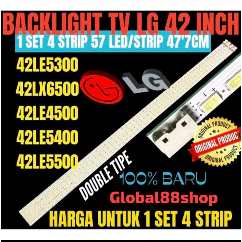 โคมไฟแบ็คไลท์ TV LG 42inc 42LE5300 42LX6500 42LE4500 42LE5400 42LE5500 42LE BL