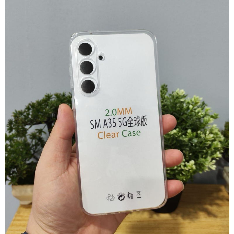CLEAR HD CASE 2.0MM สําหรับ SAMSUNG A35 (5G)