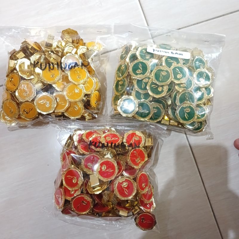 BRASS RESIN DELAPAN RING / BRASS SCOUT HASDUK RING / BRASS SQUARE HASDUK