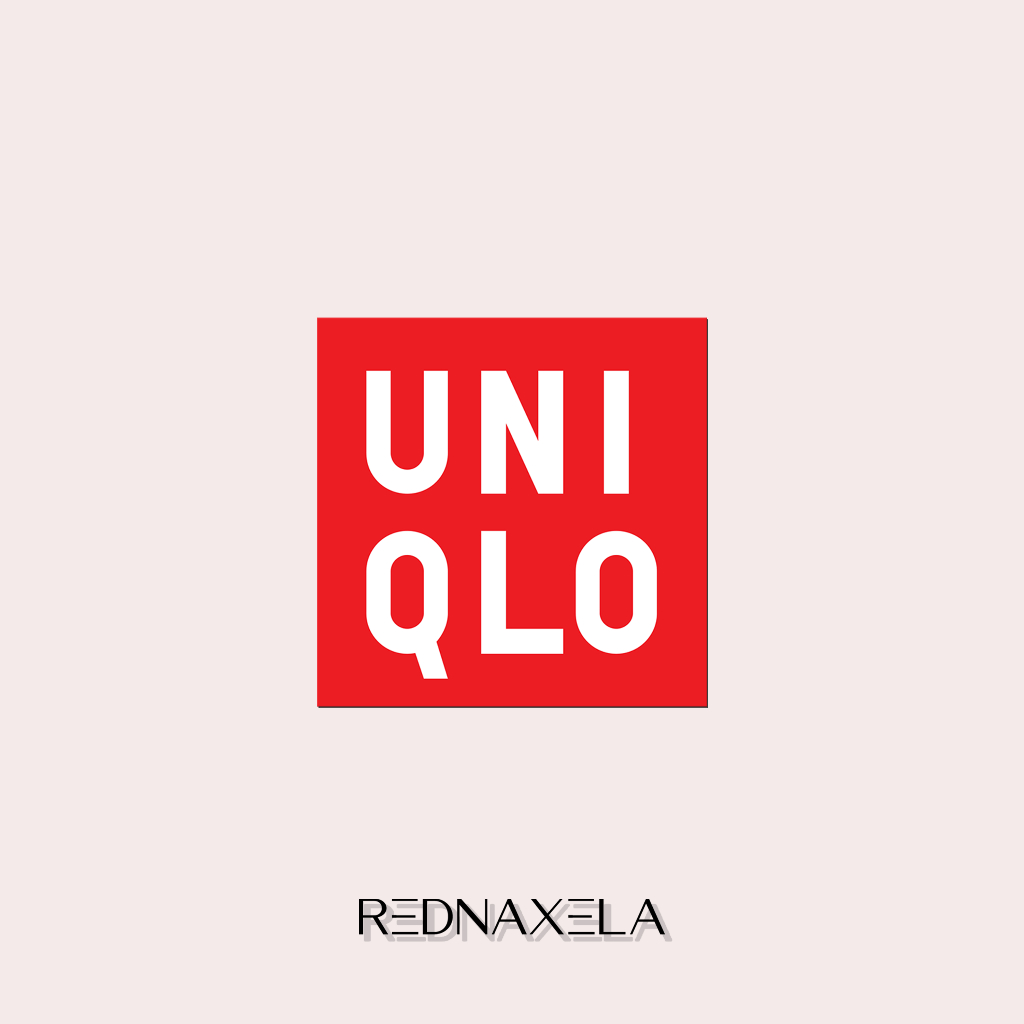 UNIQLO ยูนิโคล่ สติกเกอร์ไวนิลสติกเกอร์กระเป๋าเดินทางกันน้ํากลางแจ้ง