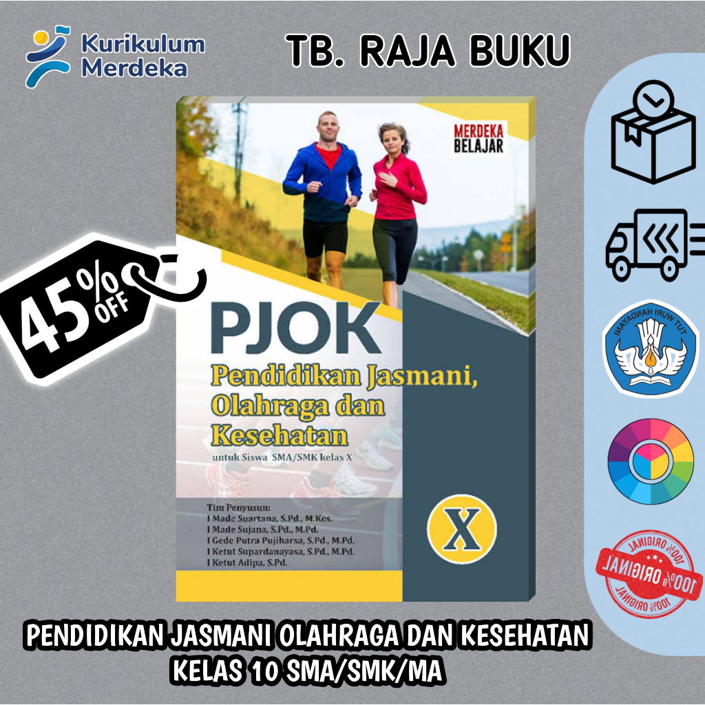 หนังสือนักเรียนสําหรับสหายสําหรับ PJOk หลักสูตรอิสระระดับมัธยมปลาย 10 - สื่ออิสระ - MM
