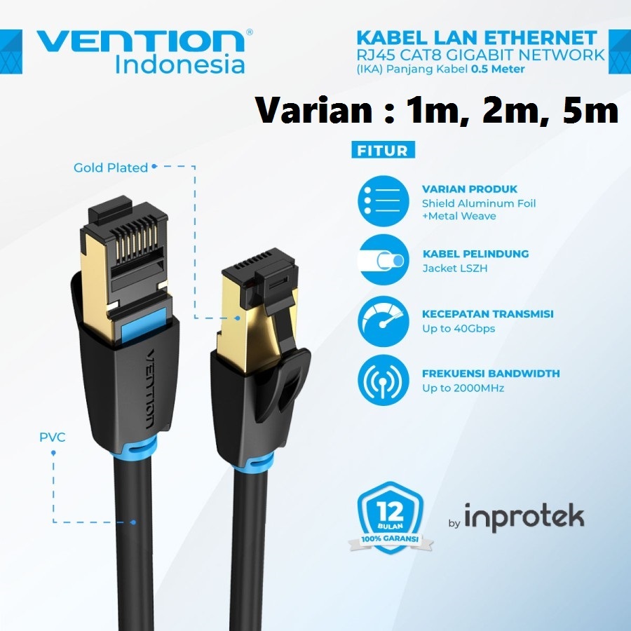Vention Cable Lan Cat 8 (รังไข่)