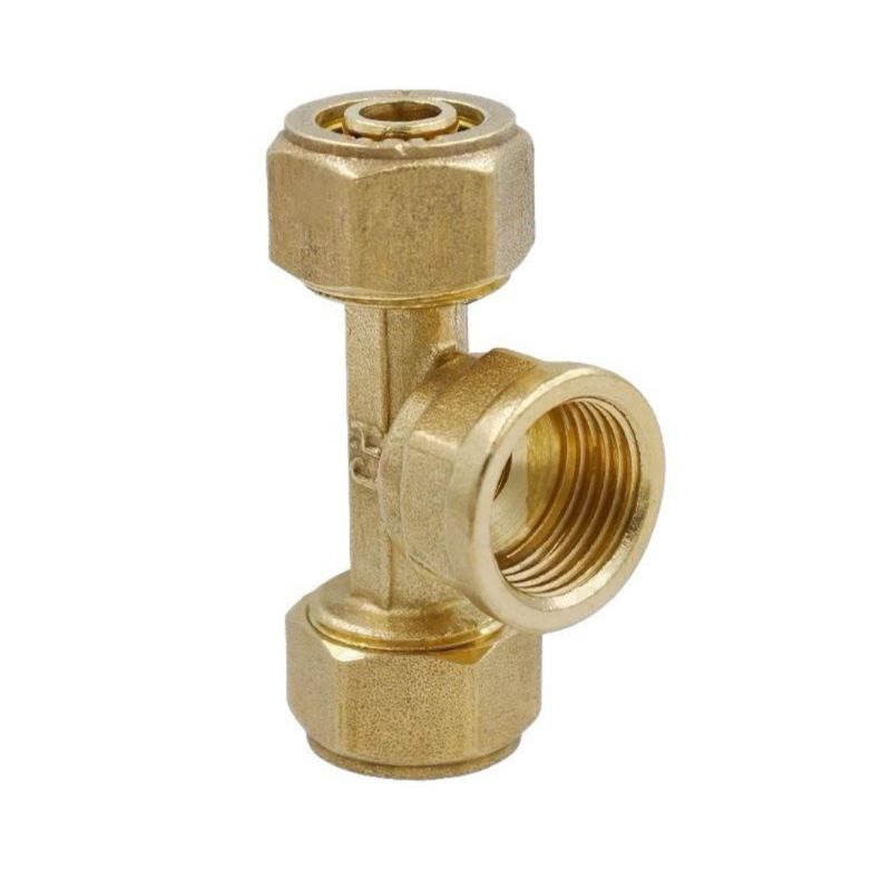 Tee Drat In Hot Water Pipe Connection Size 1/2Tee Water Heater Brass Super Quality KS
