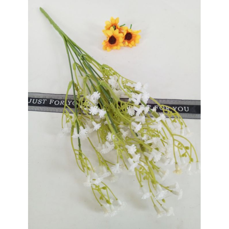 Baby Breath x7 White Flower Baby Breath White X7 Flower Stem