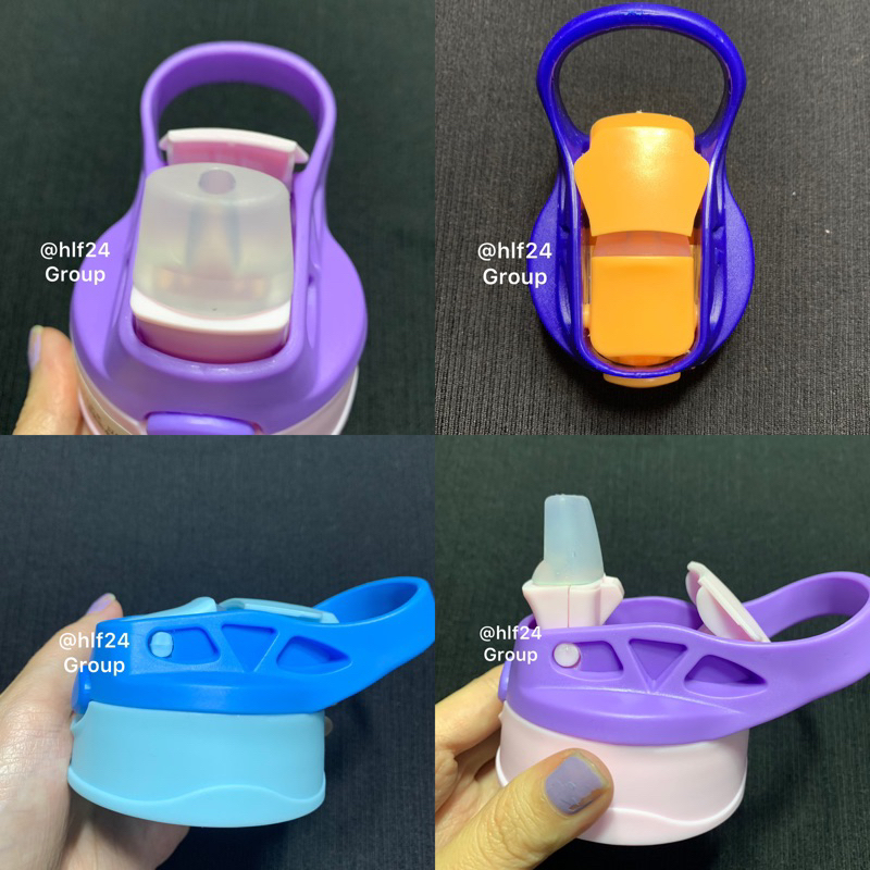 ปิดขวดน้ําดื่มสําหรับเด็ก SMIGGLE หลอดซิลิโคน 430ml BPAFREE