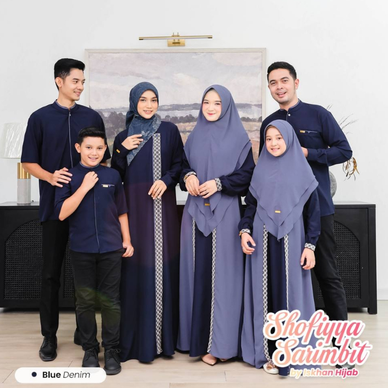 พร้อม Sarimbit Shofiyya Plain by Iskan Hijab