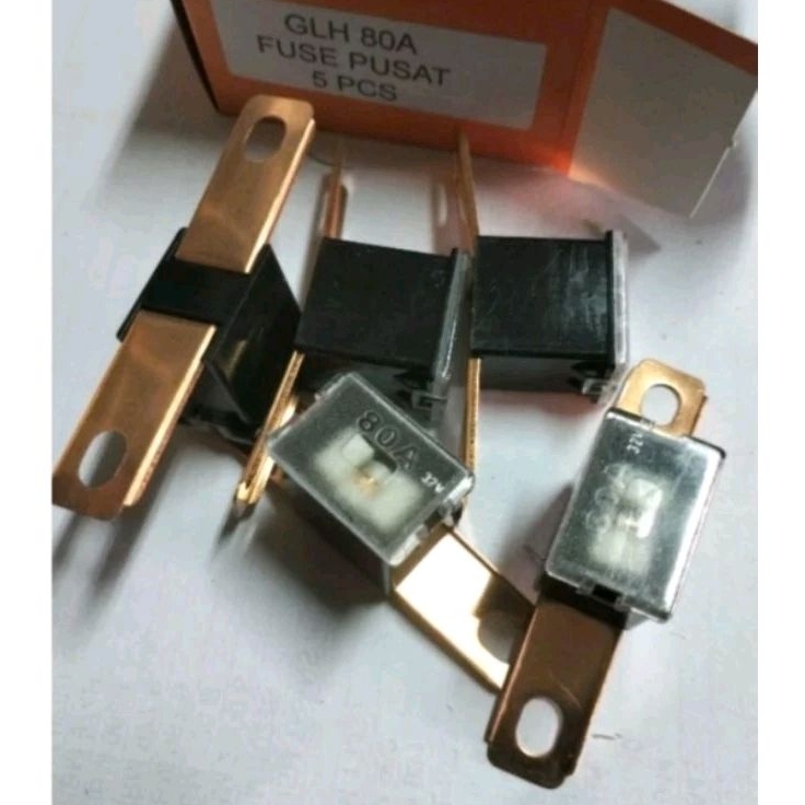 5 ชิ้น CENTER FUSE / HONDA CENTER FUSE LONG SIDE LEGS / GLH - 80A