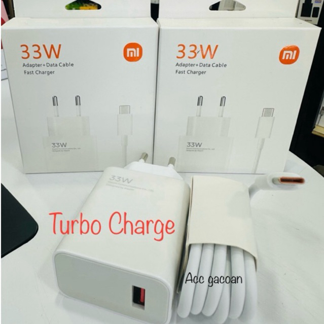 Xiaomi Redmi Note 9 10 10S 11 12 13 Poco M4 M5S TURBO CHARGE TYPE C Charger