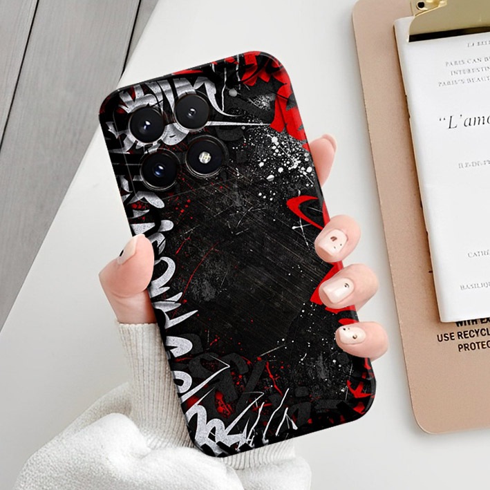 เคส Xiaomi Poco X6 Pro 5G - เคส Xiaomi Poco X6 Pro 5G Softcase - เคสน่ารัก - เคสซิลิโคน TPU ที่ไม่ซ้