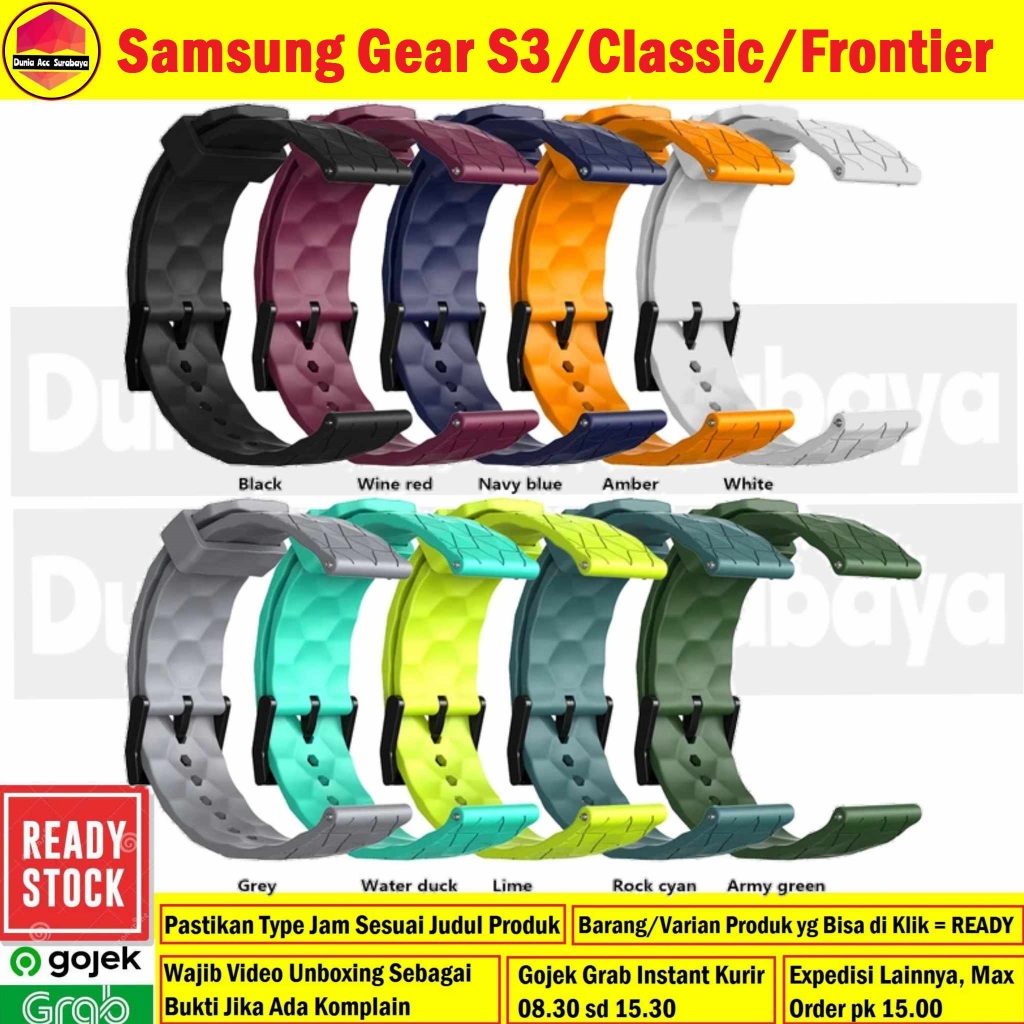 สายนาฬิกาข้อมือ Samsung Galaxy Gear S3 S3 Classic S3 Frontier 22 มม.