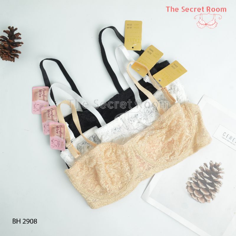 TALLY BRA BH 2908 I CUP B LARGE I WIRED I WITH FOAM I HOOK 3 I SIZE 34 - 40