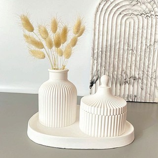 Vas Bunga Aesthetic / Vase Nordic Home Decor / Pot Semen Hiasan Dekorasi Estetik / Properti Photo Konten Video Aesthetic
