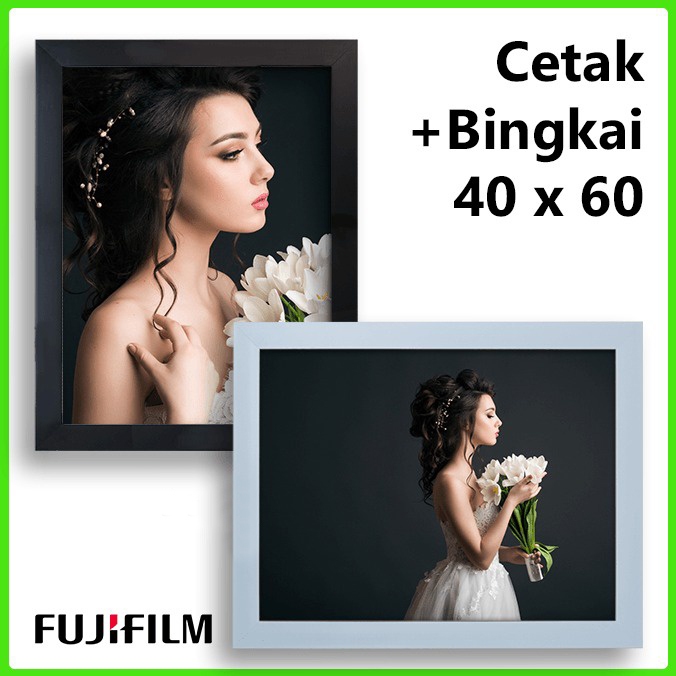 PRINT 16R PHOTOS + MINIMALIST FRAME MEDIA 40 x 60 ซม.