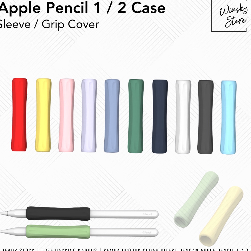 Fma Apple Pencil 1st 1st 1 2nd Silicone Sleeve Grip Holder
