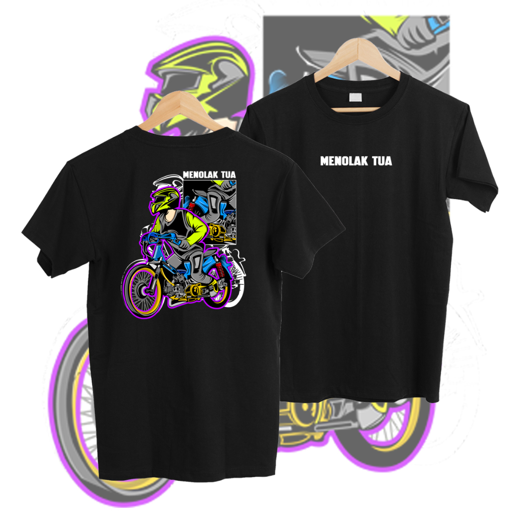 เสื้อยืดมอเตอร์ไซค์ REFUSES OLD M26