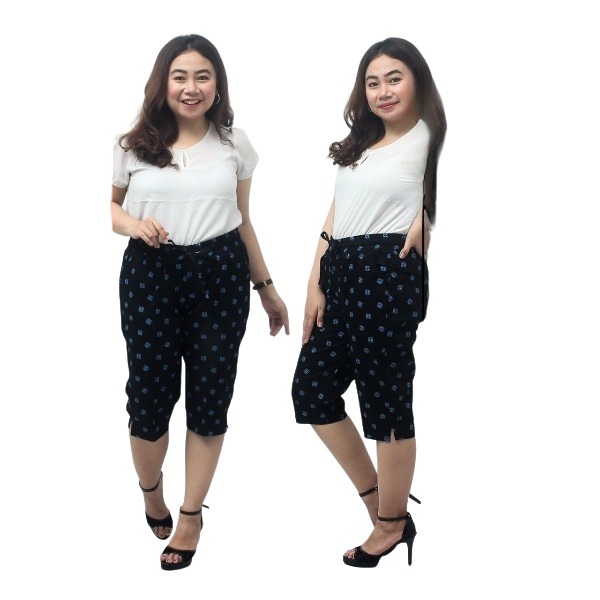 Putri Nasya - กางเกงขาสั้นขนาดใหญ่ 7/8 Size 8L, 6L, 5L, 4L, 2L, XL, S fit to L