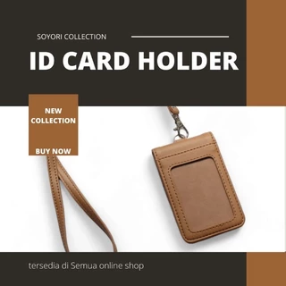 Id card holder namtag lanyard money wallet SID005