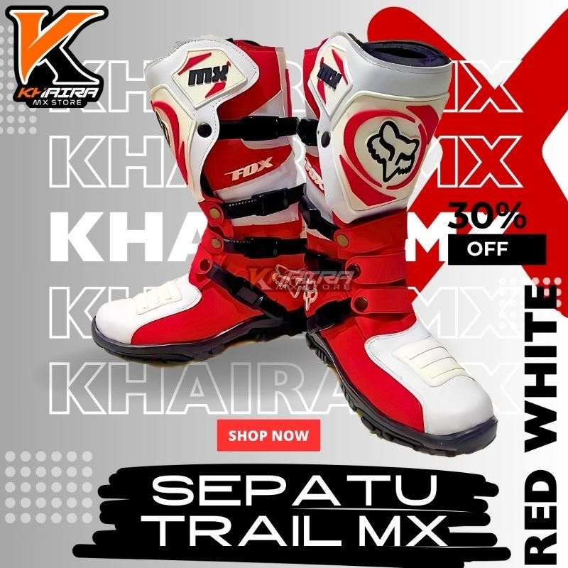 รองเท้า Cross TRAIL MX BOOTS รองเท้ามอเตอร์ไซค์CROSS BIKERS 2025