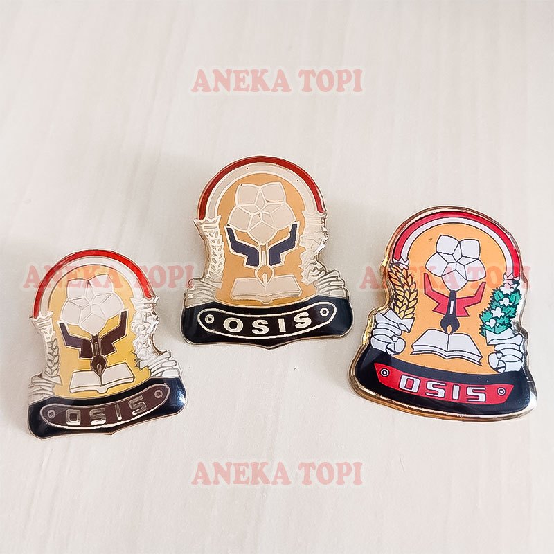 OSIS Logo Pin OSIS เข็มกลัด Pin โรงเรียนแอตทริบิวต์ Pin OSIS Custom - หมวกต่างๆ