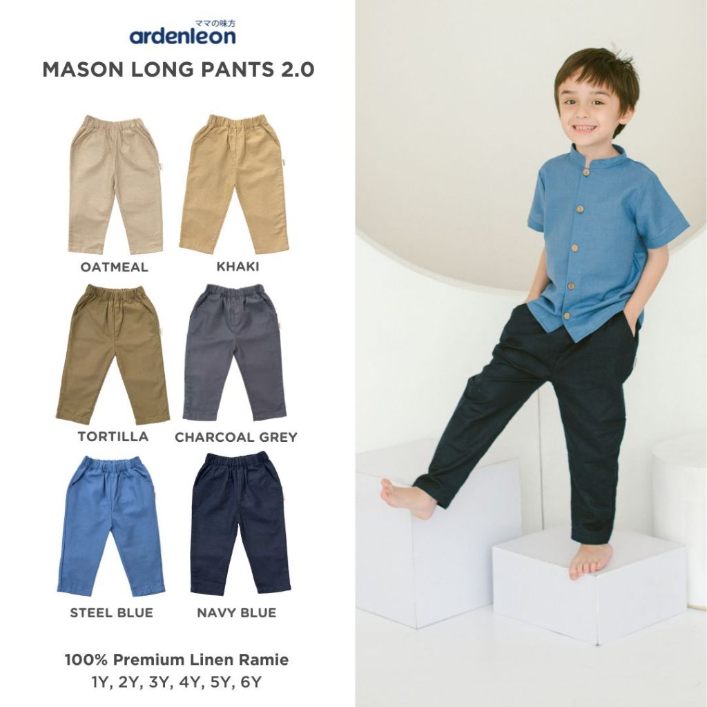 Ardenleon Boys Pants Chic Mason Long Pants 2.0