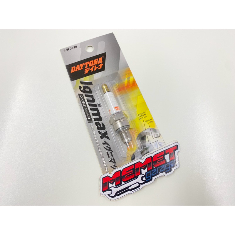 หัวเทียนอิริเดียมคู่ Daytona Mio Jupiter Z Vega Xride Soul Gt Supra Fit Kaze Smash Win Shogun Mio J 