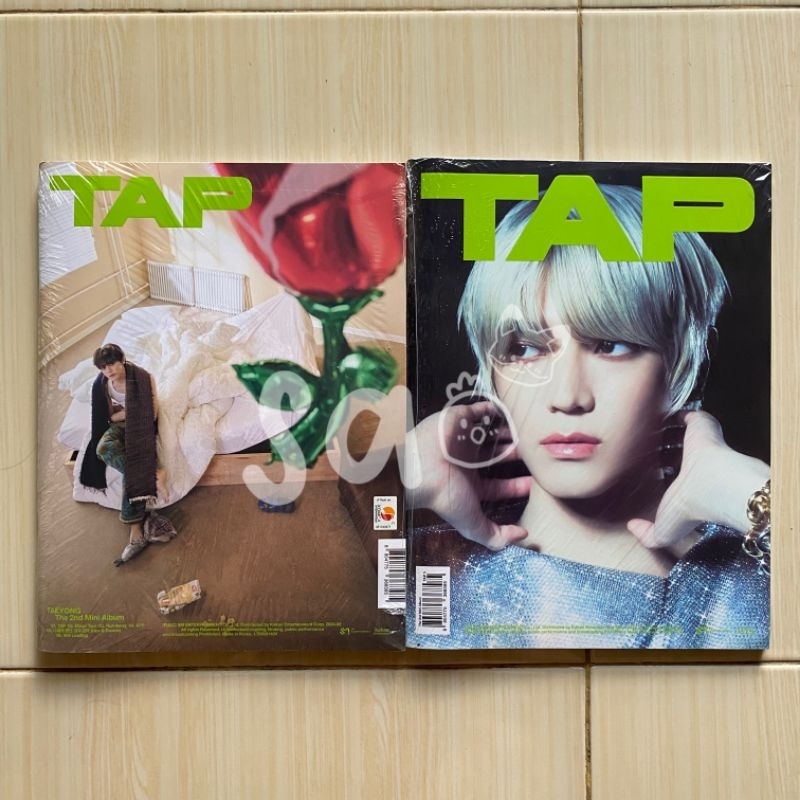 Taeyong NCT 127 Official Tap Flip Zine อัลบั้มโฟโต้บุ๊คปิดผนึก