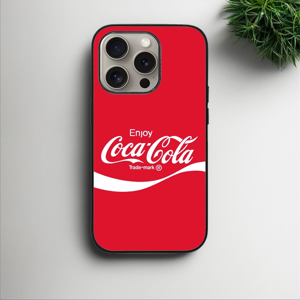 เคส HP Coca Cola soda iPhone Case 15 14 13 12 11 X Xs Xr 7 8 6 5 Pro Max Plus Mini
