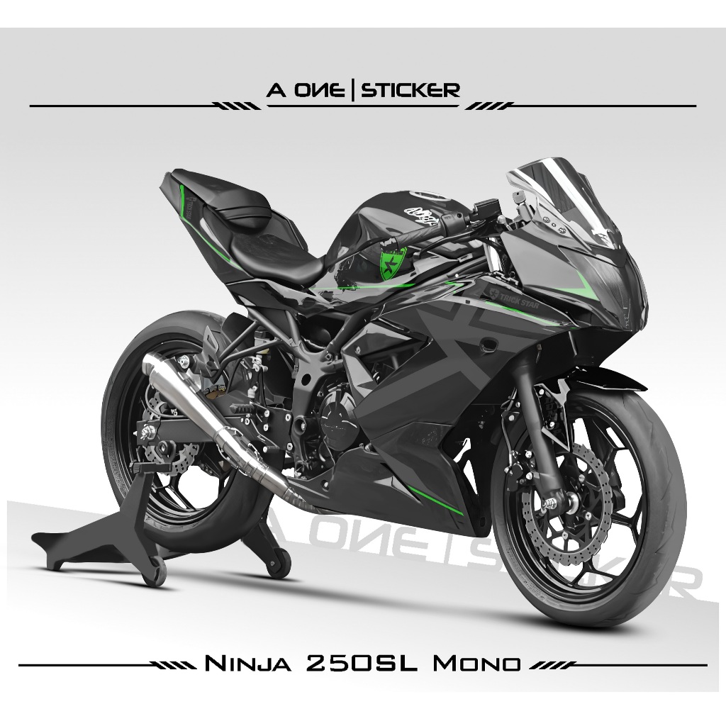 Striping NINJA 250SL MONO MOTIF 24/ไม้/NINJA250RR MONO/250/RR MONO/250SL/250RR MONO/DECAL/SEMIFULL/S