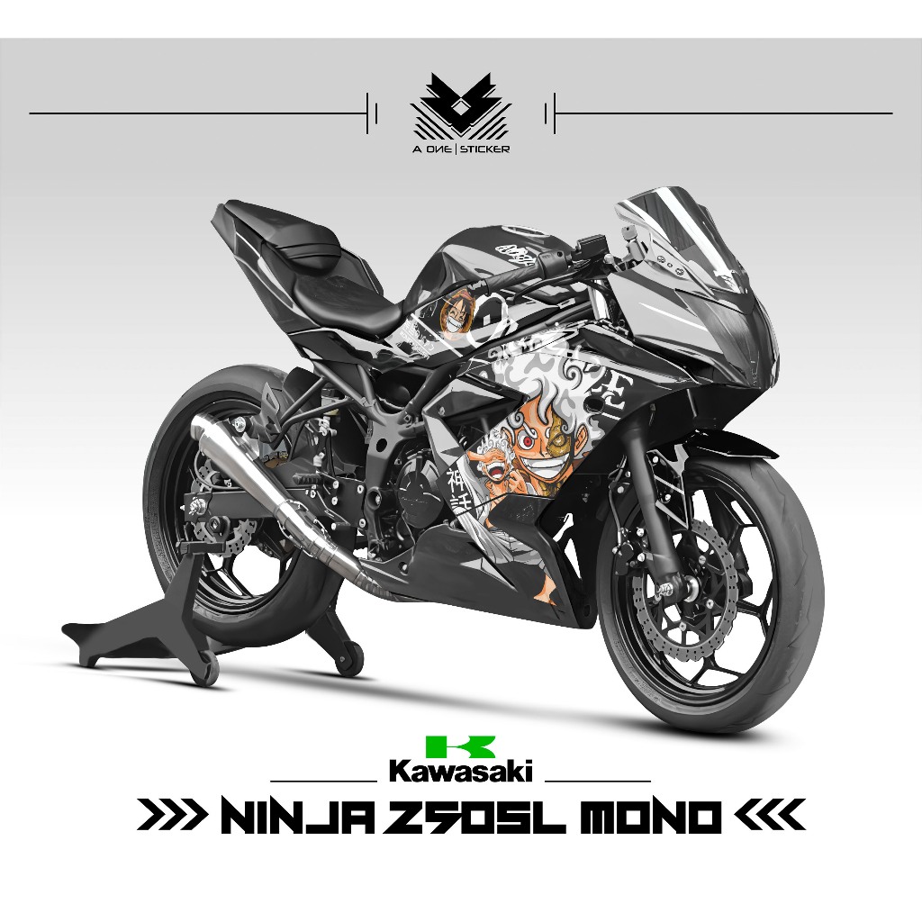 Striping NINJA 250SL MONO MOTIF 10 / สติ๊กเกอร์ / NINJA250RR MONO / 250 / RR MONO / 250RR MONO / DEC