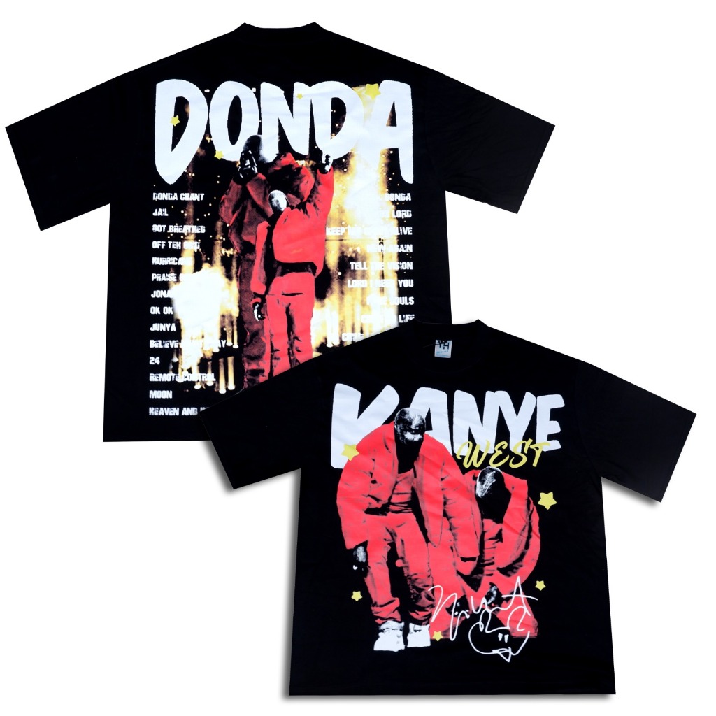 KANYE WEST DONDA OVERSIZE COMBED 20 เสื้อยืด