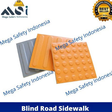 Pro Hemat BLIND ROAD SIDEWALKSAFETY RUBBER TILE BRICKSTACTILE PAVING เส้นทางที่ไม่สามารถอยู่ได้