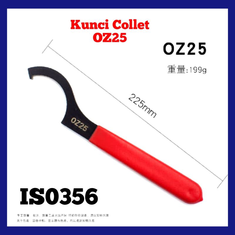 OZ25 Collet Key C key er wunch ber25 er32 oz25