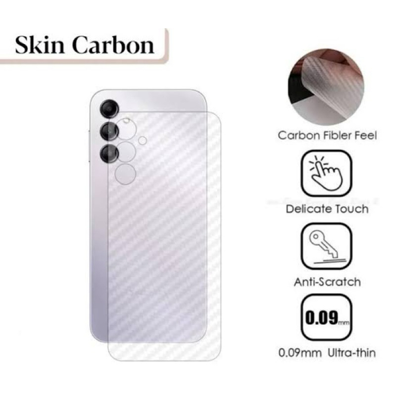 ANTI-SCRATCH BACK OF HP CARBON SKIN OPPO F5 OPPO F7 OPPO F7 PRO SKIN HP STICKER -DC