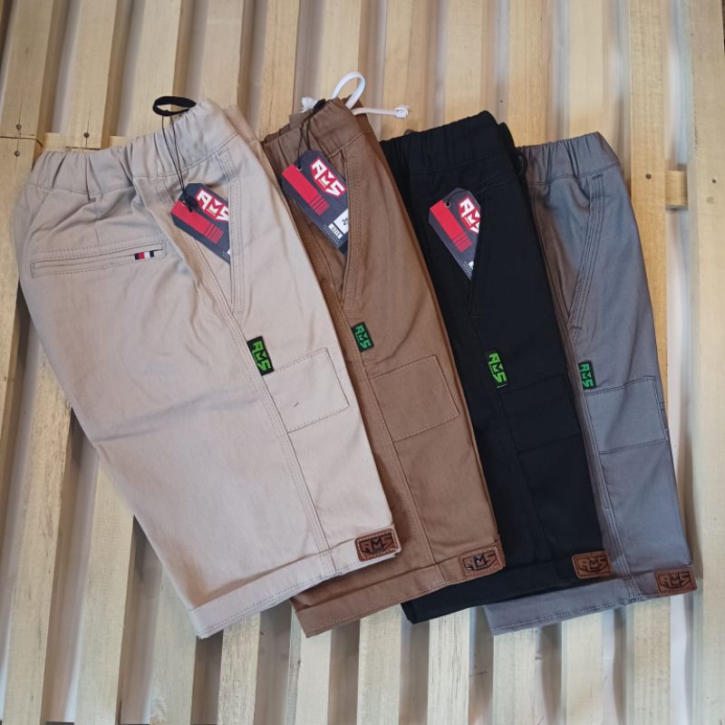 Katun Ams Cool Childrens Pants กางเกงขาสั้นเด็กผู้ชาย/กางเกงขาสั้นเด็กผู้หญิง ผ้าคอตตอนชิโน