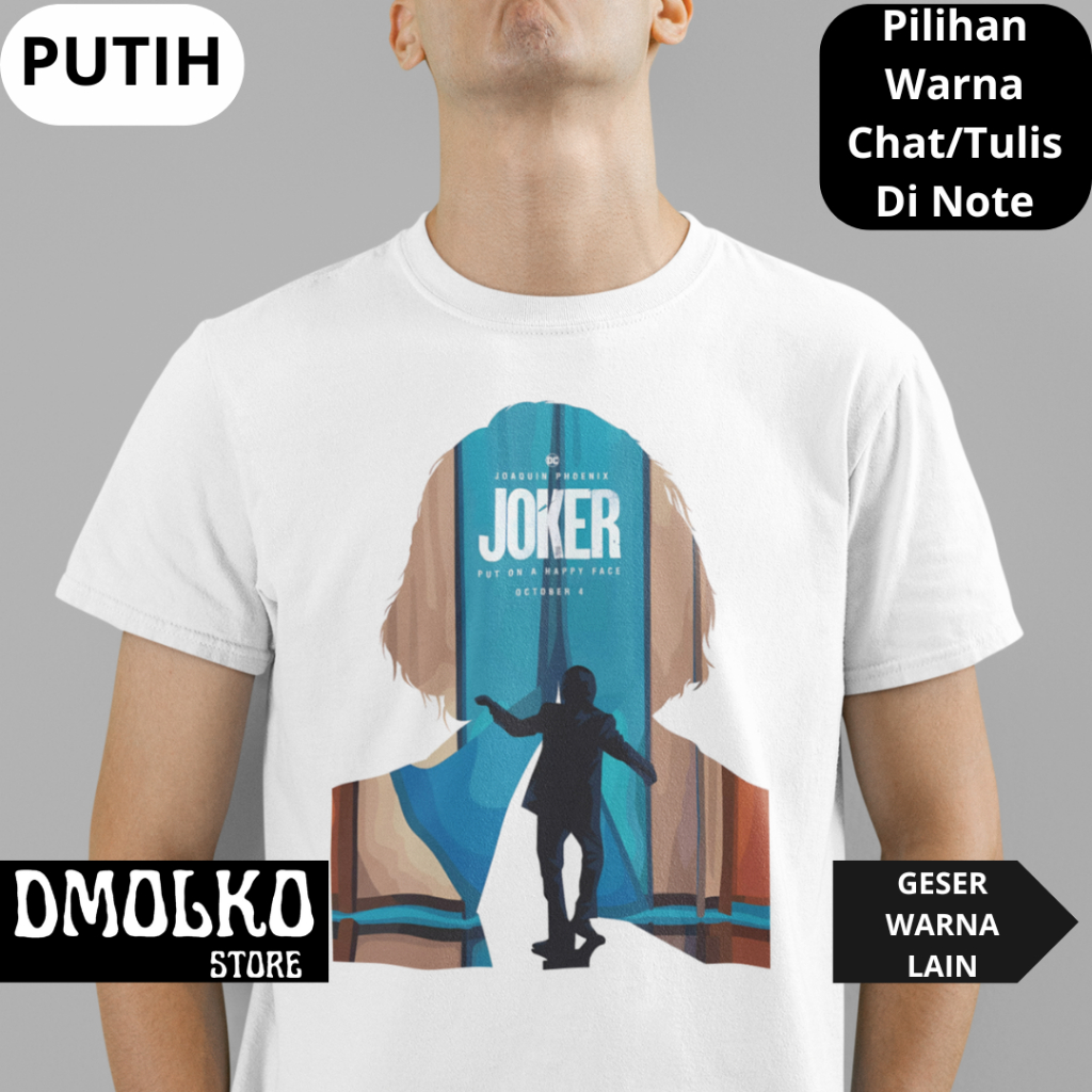 เสื้อยืด Joker Movie 1 | ไซส์ S - 7XL | เสื้อยืดผู้ใหญ่และเสื้อยืดเด็ก | เสื้อยืด Bigsize | เสื้อยืด