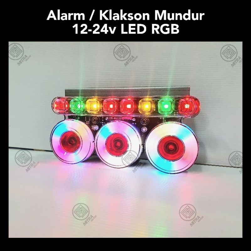 สายรุ้ง LED Alarm Horn Back Buzzer Alarm
