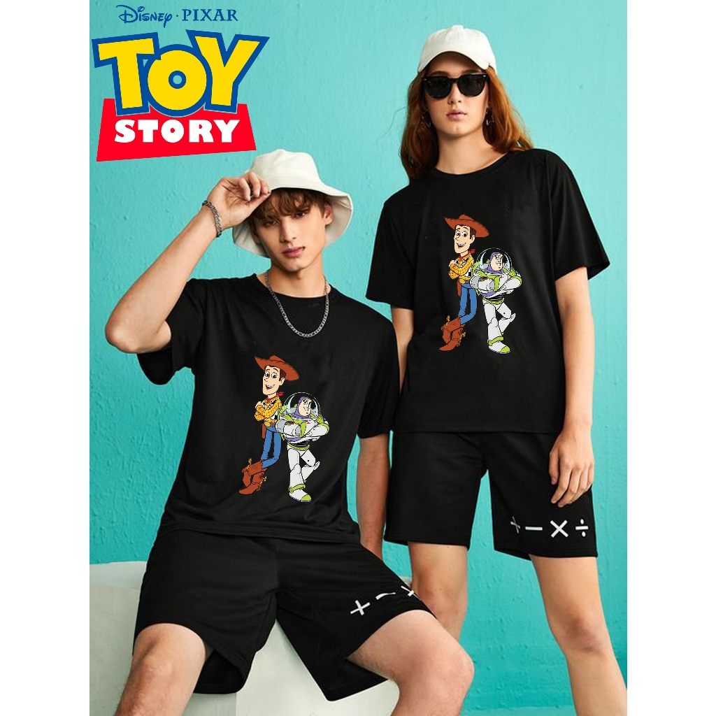 UNISEX TOY STORY KAOS/ TOY STORY TSHIRT / TOY STORY TEE / KAOS BUZZ และ WOODY TOY STORY