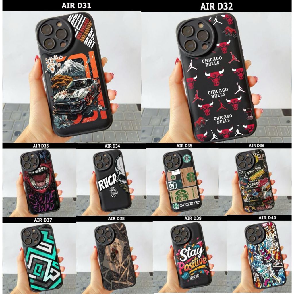 Realme 9 Pro/9 Pro Plus/Realme 8/8i/7i/Realme 5/5 Pro/Realme 3 CASE WATER PICTURE CODE D031-D040 (MA