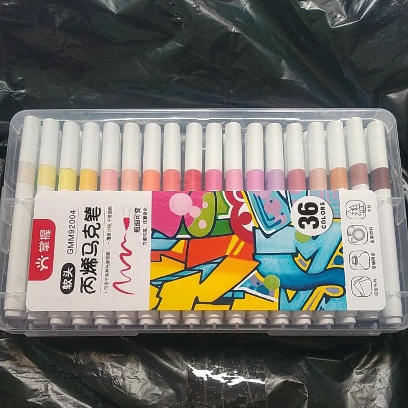 ACRYLIC MARKER GRASP CONTENTTS 36