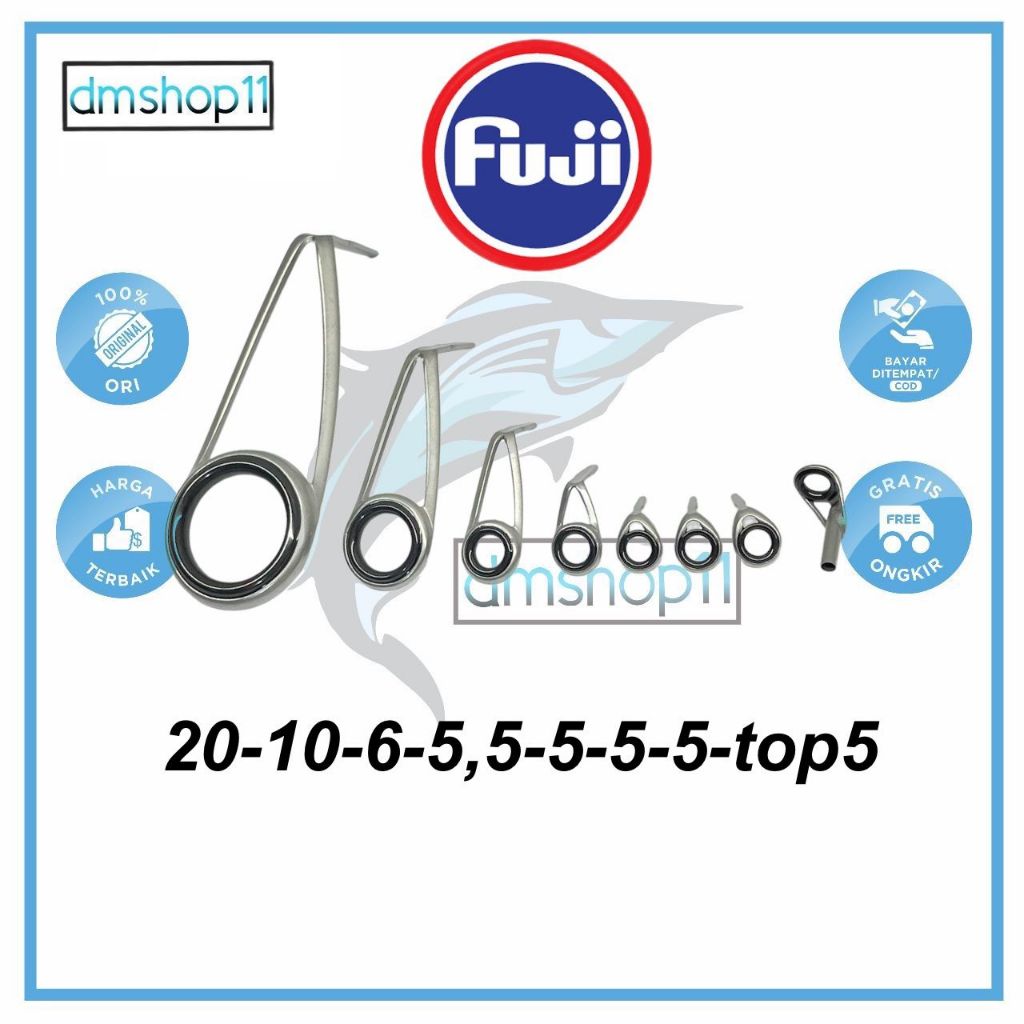 แหวน GUIDE FUJI CCKLOG ไฟขนาดกลาง - แหวน GUIDE FUJI KSERIES SET GALATAMA