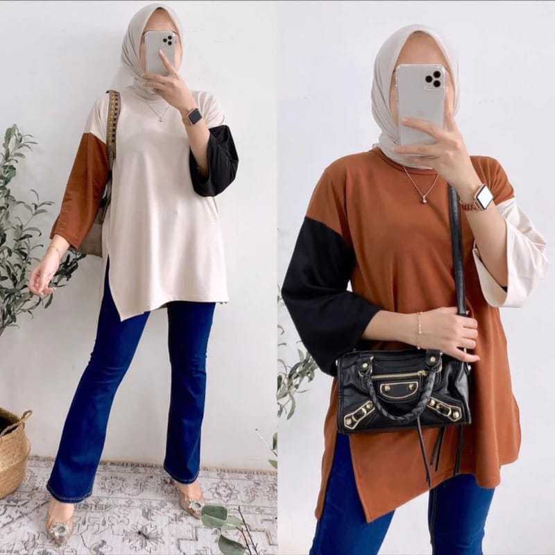 Katun Nando IMPORTED COTTON OVERSIZED BLOUSE